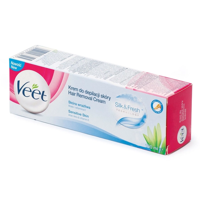 Депиляционный крем VEET ДЛЯ ЧУВСТВИТЕЛЬНОЙ КОЖИ, 100 мл