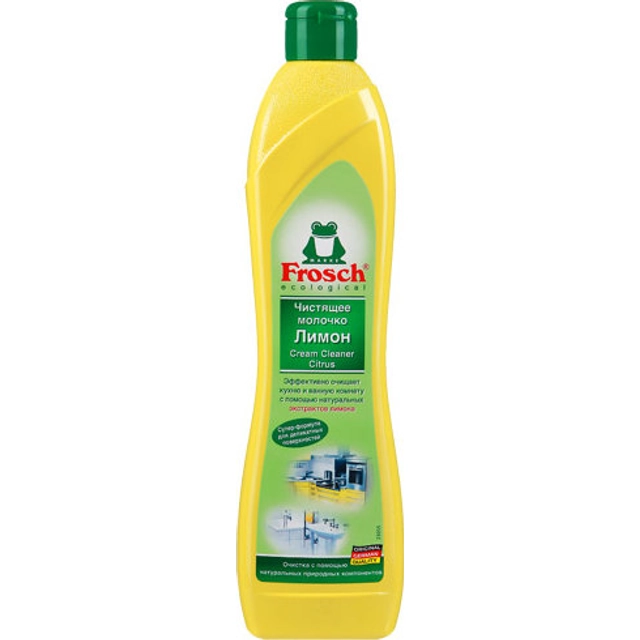 Citrinos kvapo valymo pienelis FROSCH, 500 ml