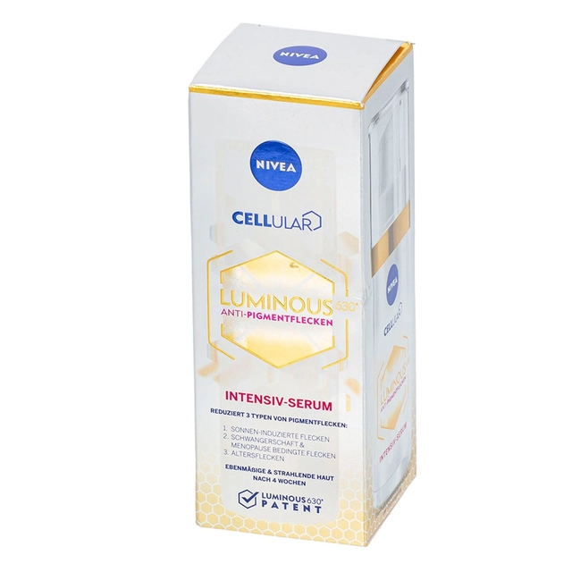 Pažangaus poveikio serumas nuo pigmentinių dėmių NIVEA CELLULAR LUMINOUS 630 ANTISPOT, 30 ml