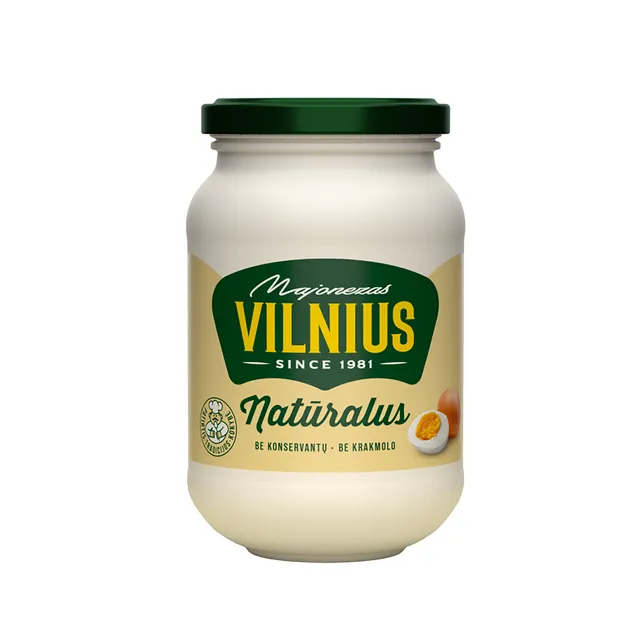 Majonezas VILNIUS NATURAL, 475 ml