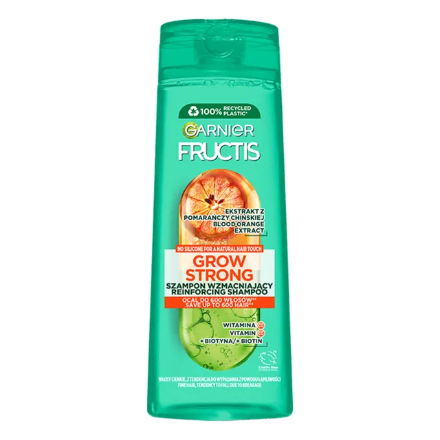 Šampūnas FRUCTIS GROW STRONG ORANGE, 400 ml