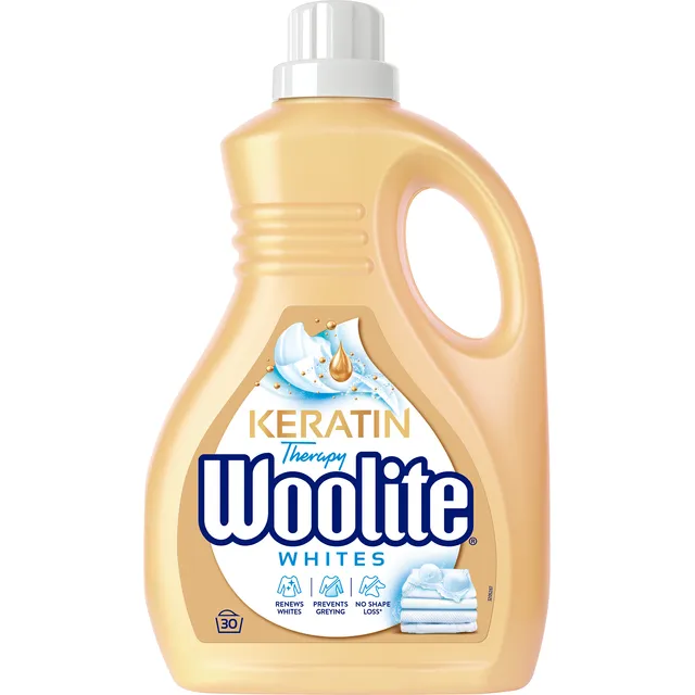 Liquid detergent for white clothes WOOLITE KERATIN THERAPY FRUITY, 1.8 l