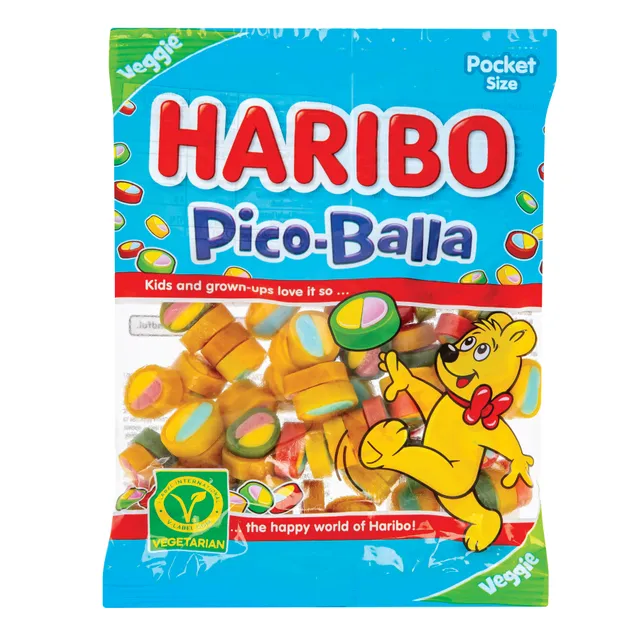 Saldainiai - guminukai HARIBO PICO BALA, 85 g