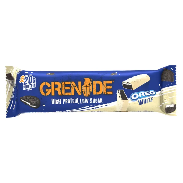 Baltyminis batonėlis GRENADE OREO WHITE, 60 g