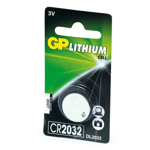 Baterija cr2032-c1 GP , 1 vnt.