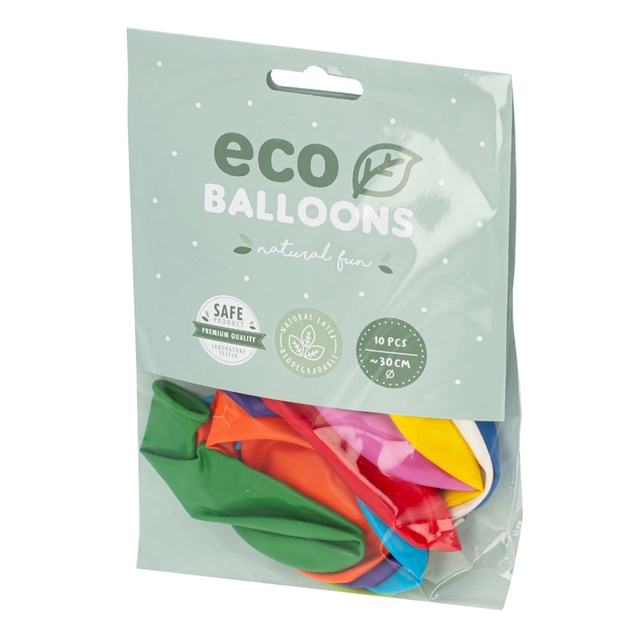 Matiniai eco balionai, 10 vnt.