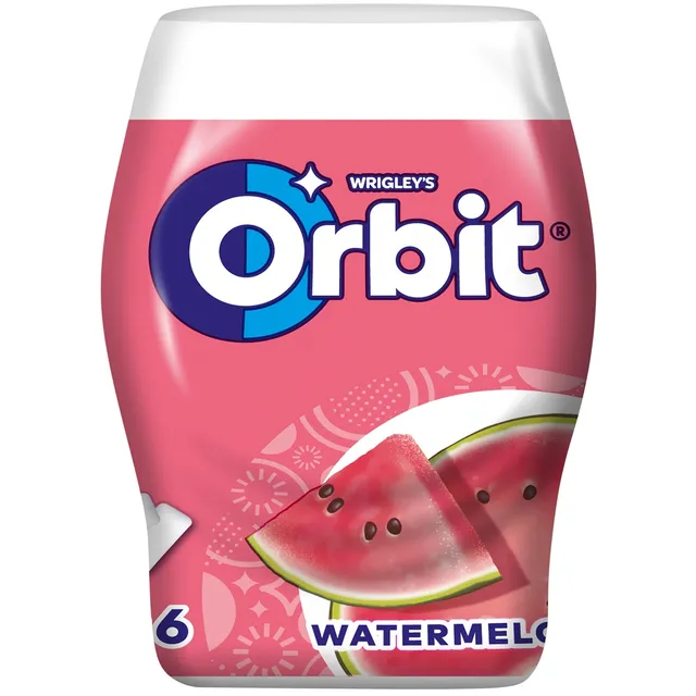 Kramtomoji guma ORBIT WATERMELON, 64 g