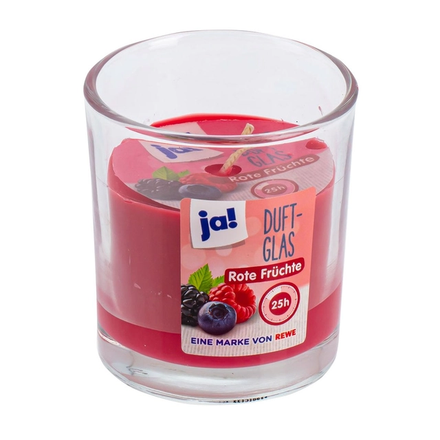 Žvakė stikle JA! WITHOUT JA! miško uogų kvapo