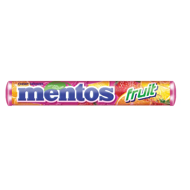Конфеты MENTOS FRUIT, 38 г