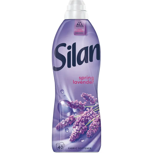 Skalbinių minkštiklis SILAN LAVENDER SPRING, 40 skalbimų, 880 ml