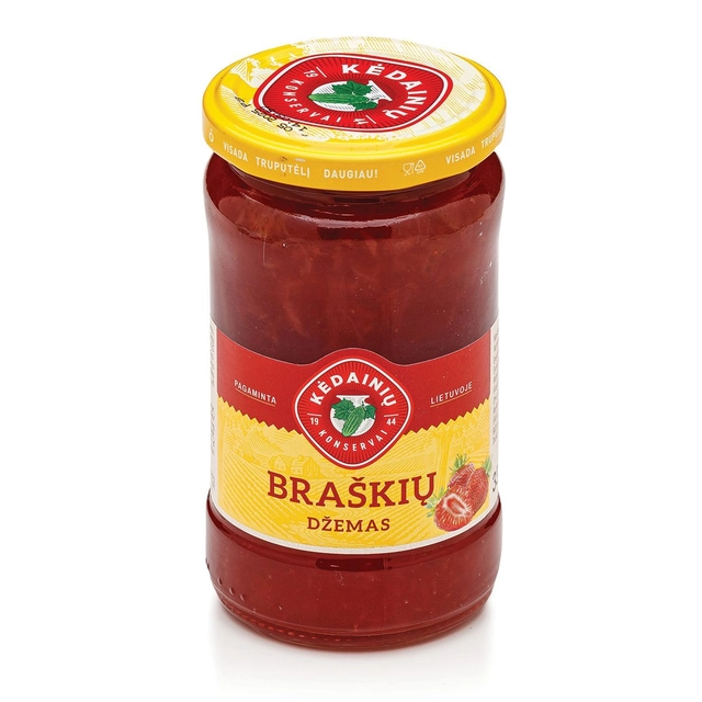 Braškių džemas KĖDAINIŲ, 330 g