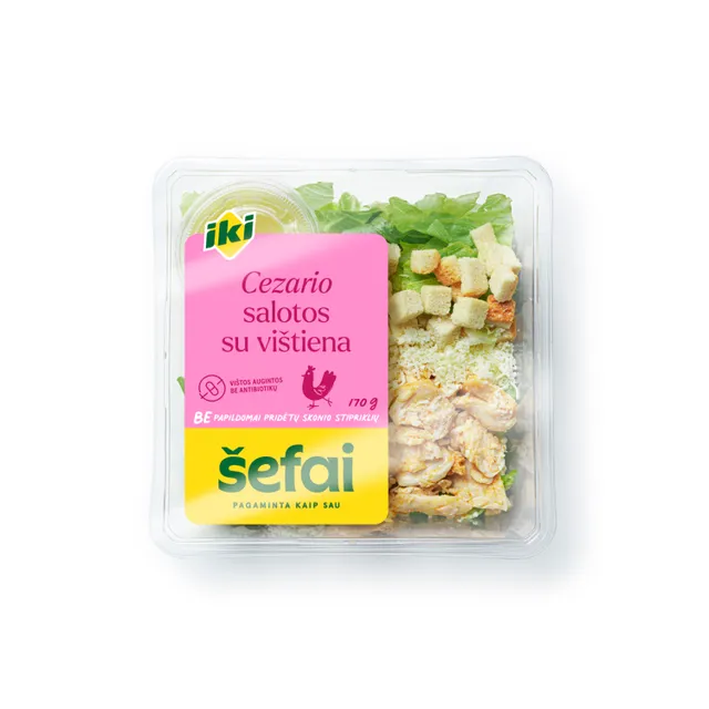 Caesar salad with chicken IKI CHEFS, 170 g