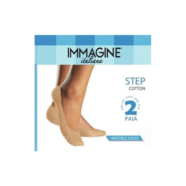 Pėdutės IMMAGINE Steps Cottone – Nero, 35–38, 2 poros