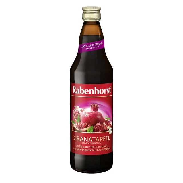 Sultys granatų 100% RABENHORST, 750 ml