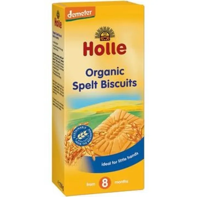Organic spelt cookies for children HOLLE, 150 g