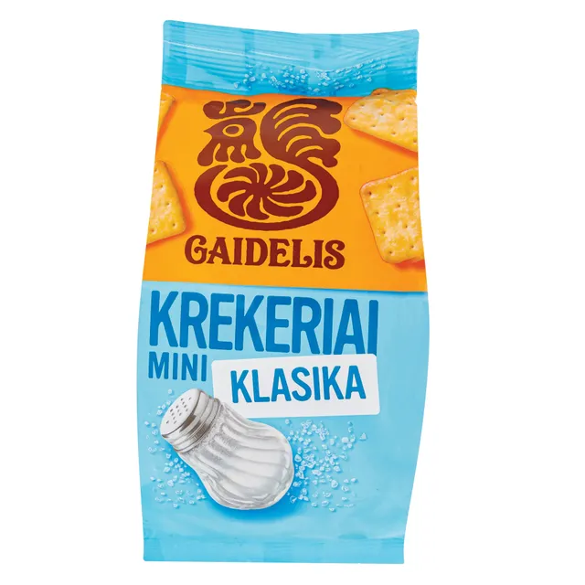 Krekeriai MINI GAIDELIS KLASIKA (sūrūs) 70g