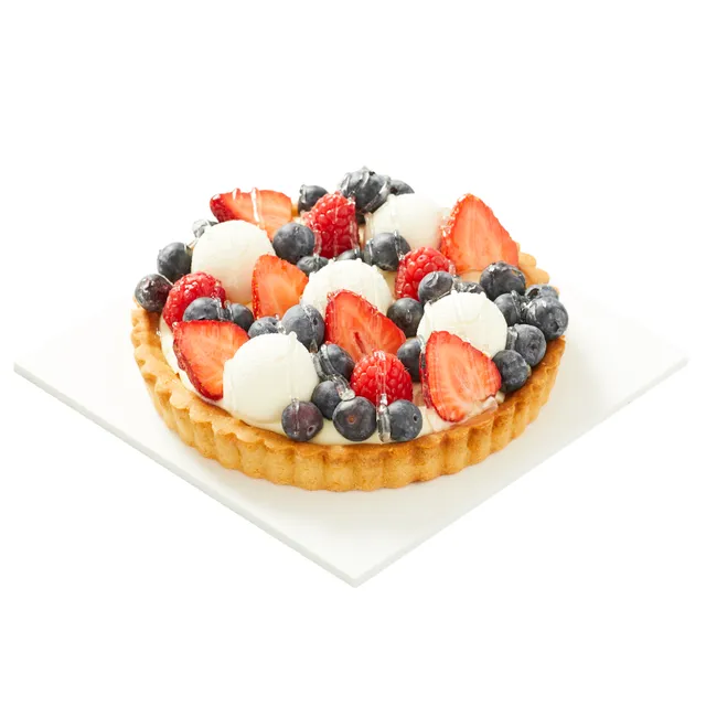 Tartaletė su uogomis ir kremu, 420g