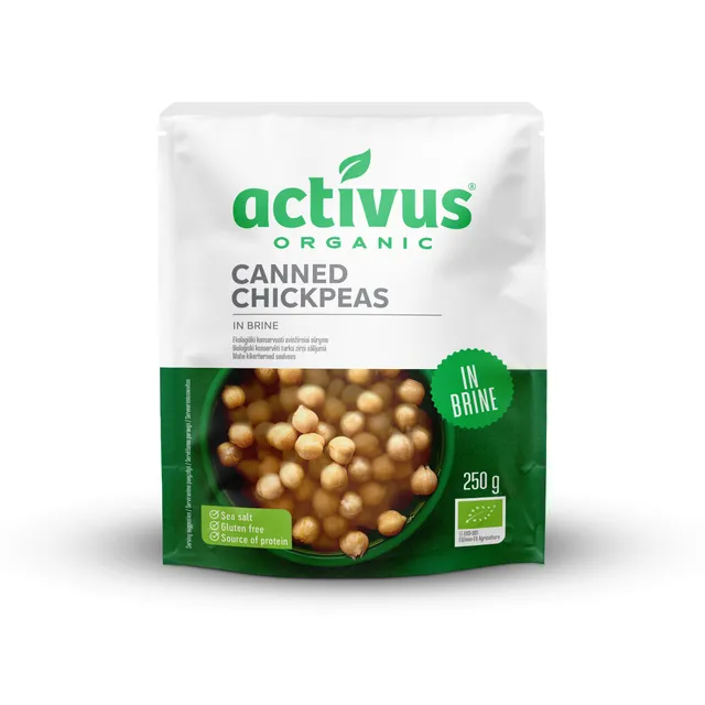 Ekologiški avinžirniai sūryme ACTIVUS, 250 g