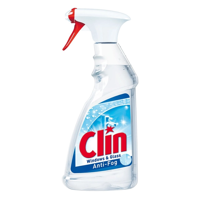 Langų valiklis CLIN ANTIFOG, 500 ml