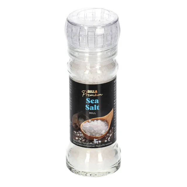 Jūros druska BILLA PREMIUM, 110 g