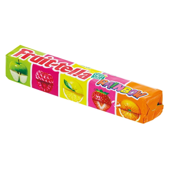 Kramtomieji saldainiai FRUITTELLA RAINBOW, 41 g