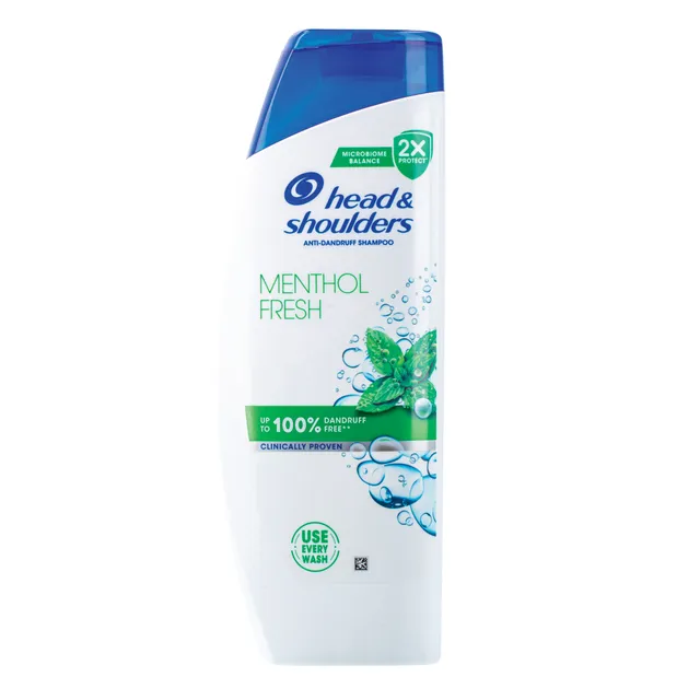 Plaukų šampūnas HEAD&SHOULDERS MENTHOL, 400 ml