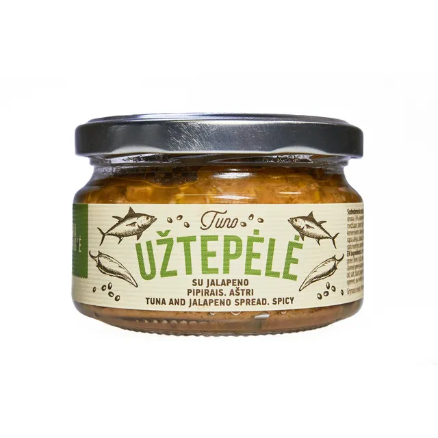 Tuno užtepėlė su jalapeno paprika SKANOVĖ, 190 g