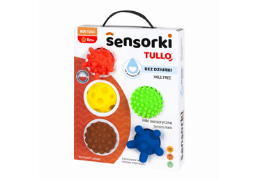 Lavinamieji kamuoliukai TULLO, 0+ mėn., 5 vnt.