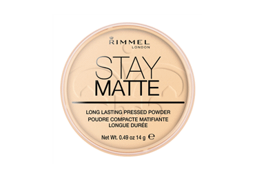 Компактная пудра RIMMEL STAY MATTE, № 001, ПРОЗРАЧНАЯ, 14 г