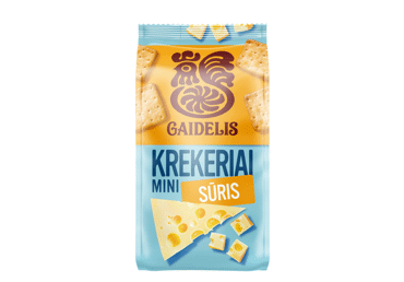Crackers GAIDELIS MINI cheese flavor, 72 g