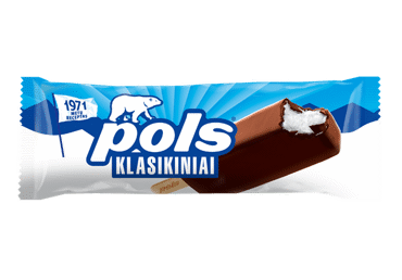 Klasikiniai grietininiai ledai POLS, 75 g