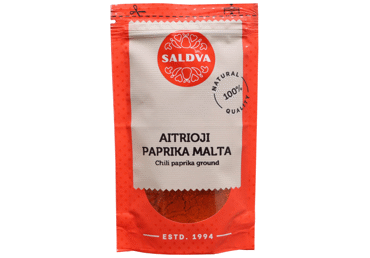 Maltos aitriosios paprikos SALDVA, 25 g