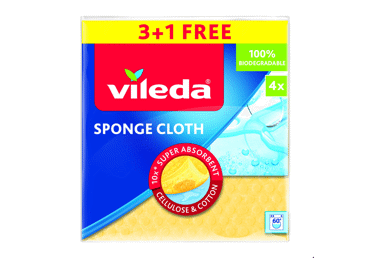 Kempinės-šluostės VILEDA, 3+1 vnt.