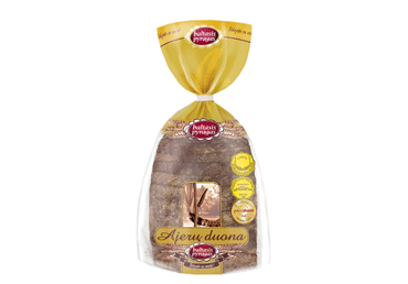 Juoda raikyta AJERŲ duona, 650 g