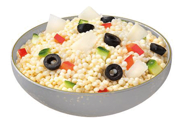 Salotos su kuskusu, daržovėmis ir DŽIUGO sūriu, 300 g