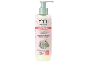 Kreminis veido prausiklis MARGARITA SENSITIVE SKIN, 250 ml