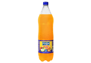 Газированный безалкогольный напиток GAJA со вкусом фруктов, 1.5 л
