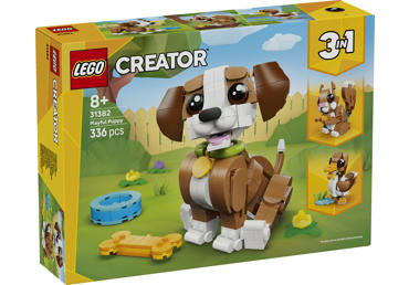 LEGO konstruktorius Mieli gyvūnai: žaismingas šuniukas 31382