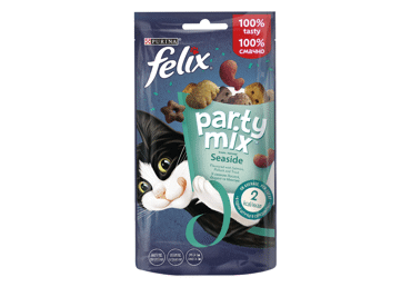 Лакомство для кошек FELIX PARTY OCEAN MIX, 60 г