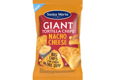 Dideli sūrio skonio kukurūzų traškučiai SANTA MARIA, 160 g