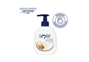 Intymios higienos prausiklis SMILĖ (su ramunėlėmis), 300 ml