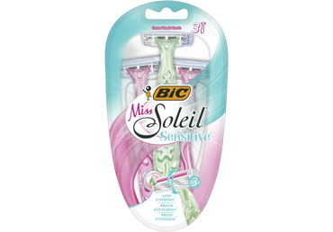 Skustuvai BIC MISS SOLEIL SENSITIVE, 3 vnt., 3 vnt.
