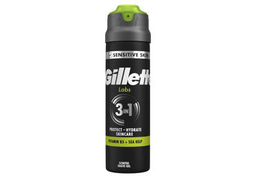 Гель для бритья GILLETTE LABS Sensitive, 198 мл