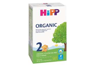 Ekologiškas pieno mišinys HIPP 2 ORGANIC (nuo 6 mėn.), 300 g