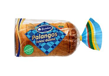 Šviesi ruginė raikyta PALANGOS duona, 700 g