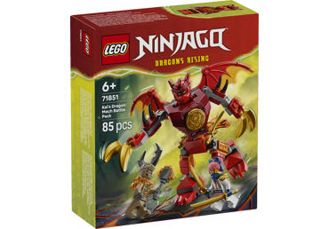 LEGO konstruktorius Kai drakono-roboto kovos rinkinys 71851