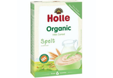 Organic spelt wheat porridge HOLLE, from 6 months, 250 g