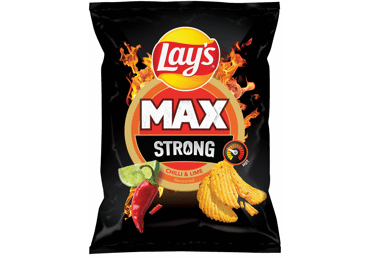 Bulvių traškučiai LAY'S, aitr. paprikų, žal. citrinų skonio, 250 g