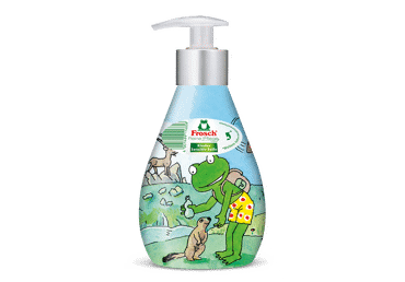 Vaikiškas skystasis muilas FROSCH KINDER (su dozatoriumi), 300 ml