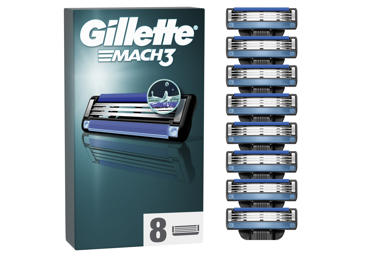 Skustuvo galvutės GILLETTE MACH3, 8vnt.